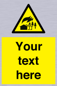 Custom Warning: Large scale fire zone